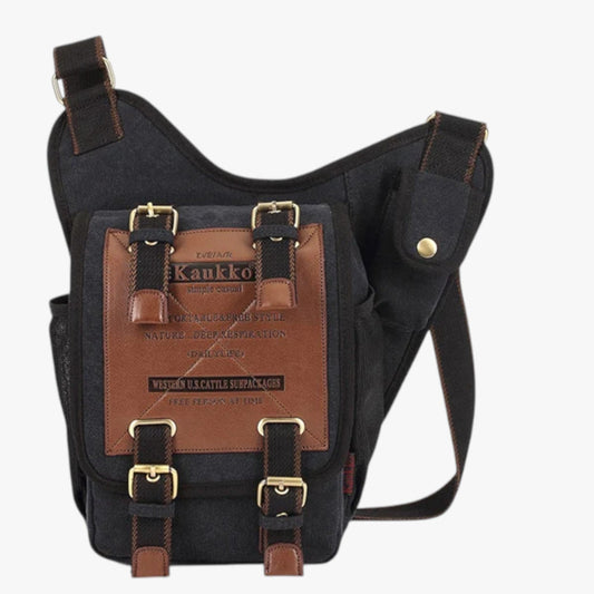 Adam | Herren Messenger-Tasche aus Vintage-Nylon Praktisch, Leicht, Immer bei Dir