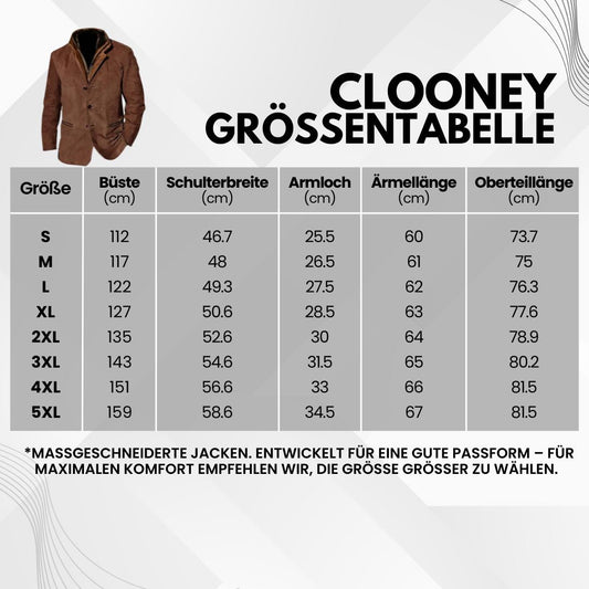 Clooney - Lederjacke für Herbst und Winter