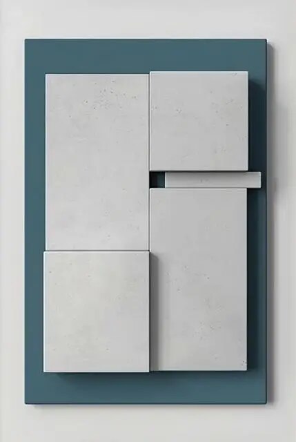 Abstrakte Kunst Dekor